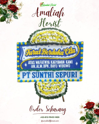 Papan Bunga Duka di Bali Mester