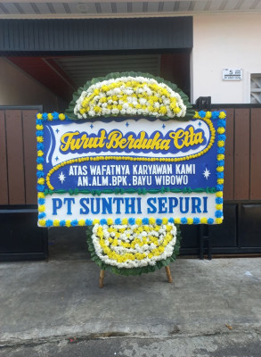 Papan Bunga Duka di Bali Mester