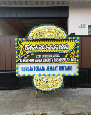 Papan Bunga Duka di Bali Mester
